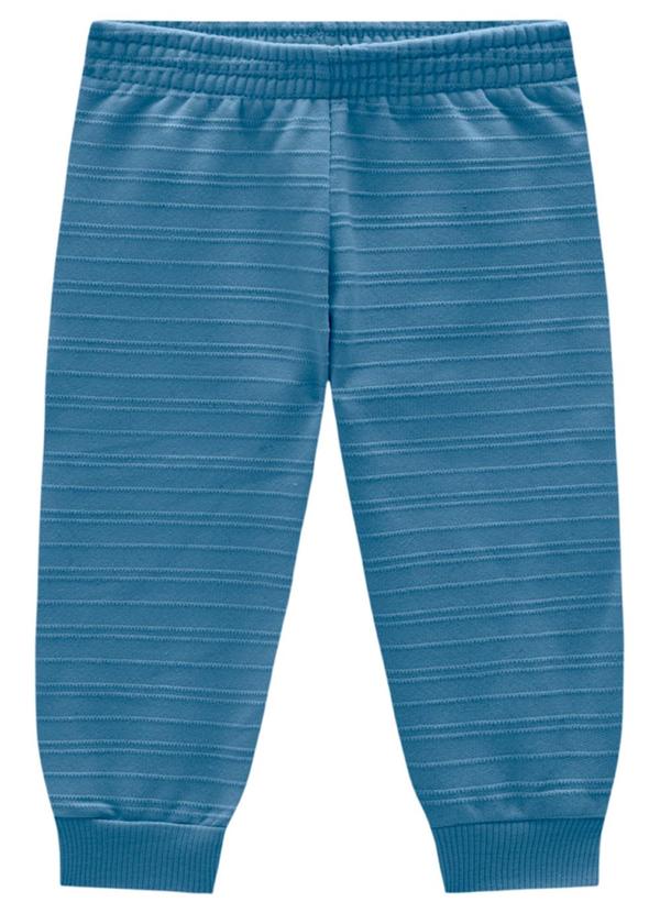 Marlan - Conjunto Jaqueta e Calça em Moletom Azul 3