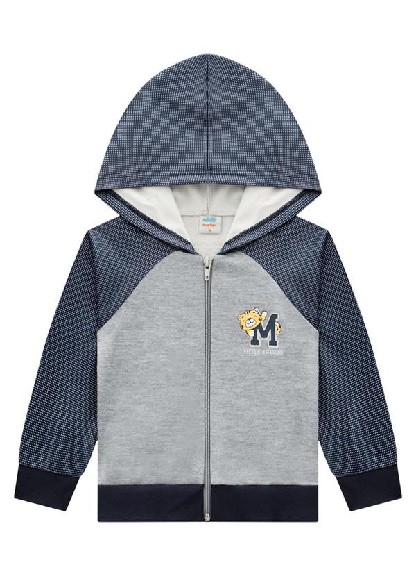 Marlan - Conjunto Jaqueta e Calça em Moletom Cinza 2