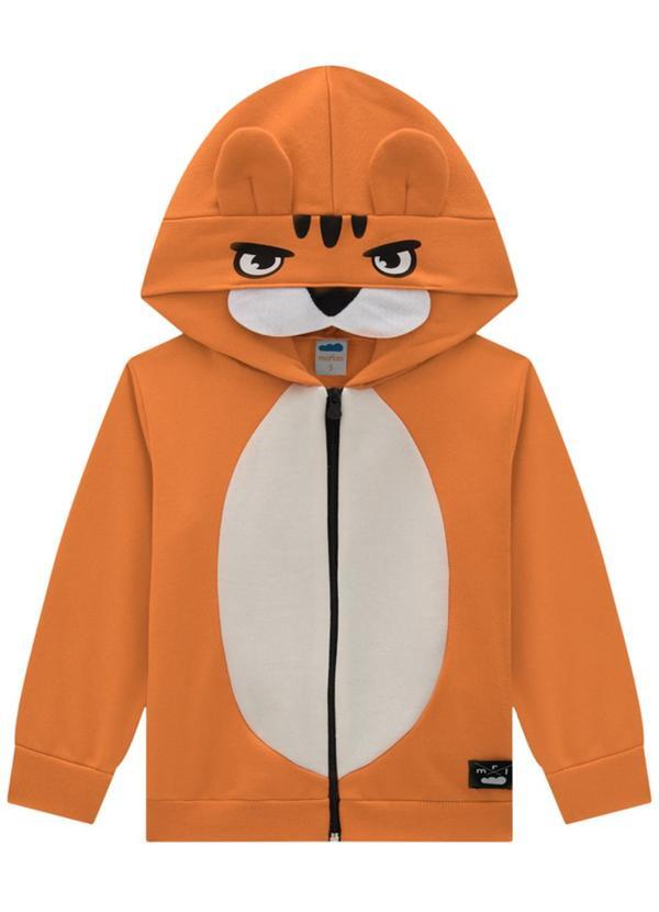 Marlan - Conjunto Jaqueta e Calça em Moletom Marrom 2