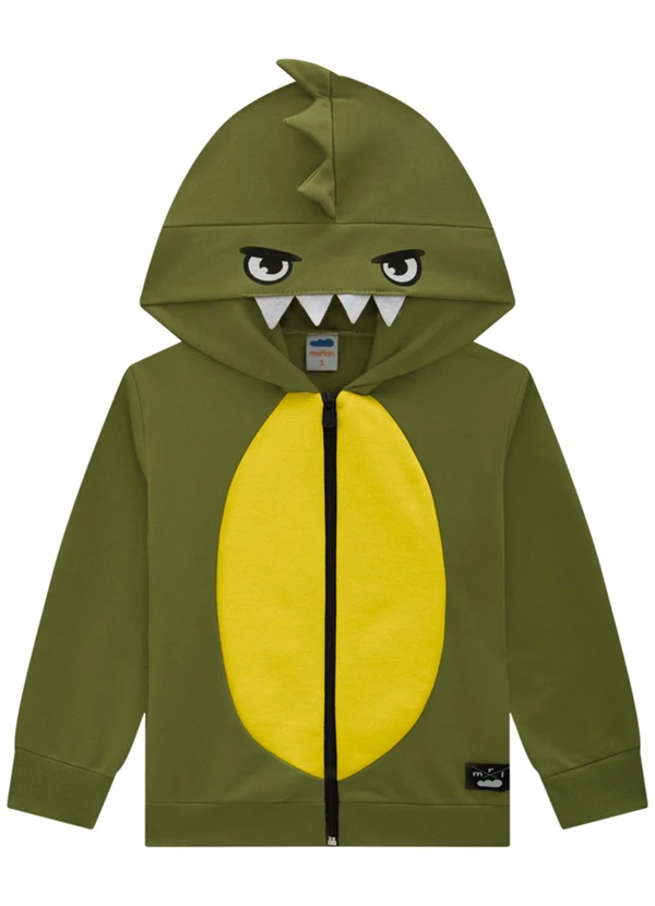 Marlan - Conjunto Jaqueta e Calça em Moletom Verde 3