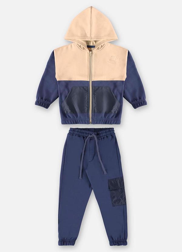 Up Baby - Conjunto Jaqueta e Calça Infantil Azul 3