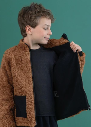 Soft Bonni - Conjunto Jaqueta e Calça Infantil Caramelo - SOFT BONNI