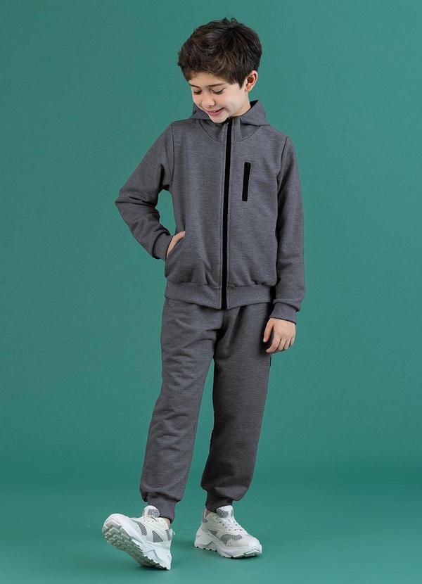 Soft Bonni - Conjunto Jaqueta e Calça Infantil Pa Grafite