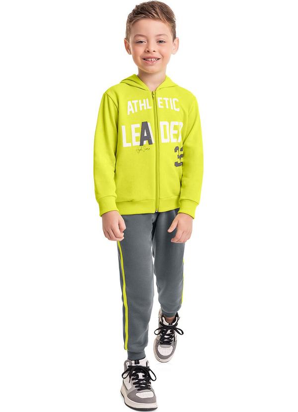 Bee Loop - Conjunto Jaqueta e Calça Infantil Verde