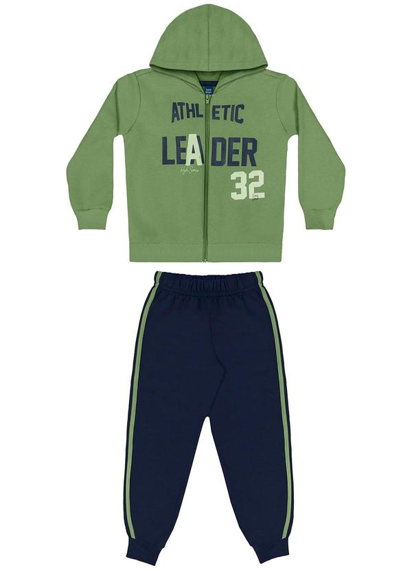 Bee Loop - Conjunto Jaqueta e Calça Infantil Verde