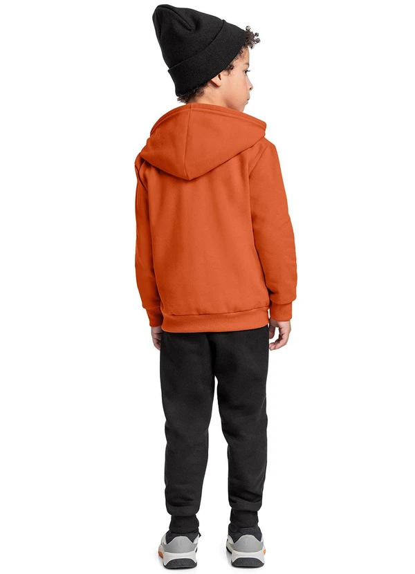 Quimby - Conjunto Jaqueta e Calça Laranja 2