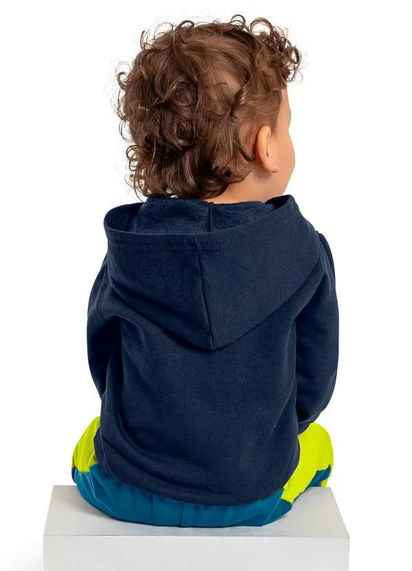 Quimby - Conjunto Jaqueta e Calça Menino Azul 2