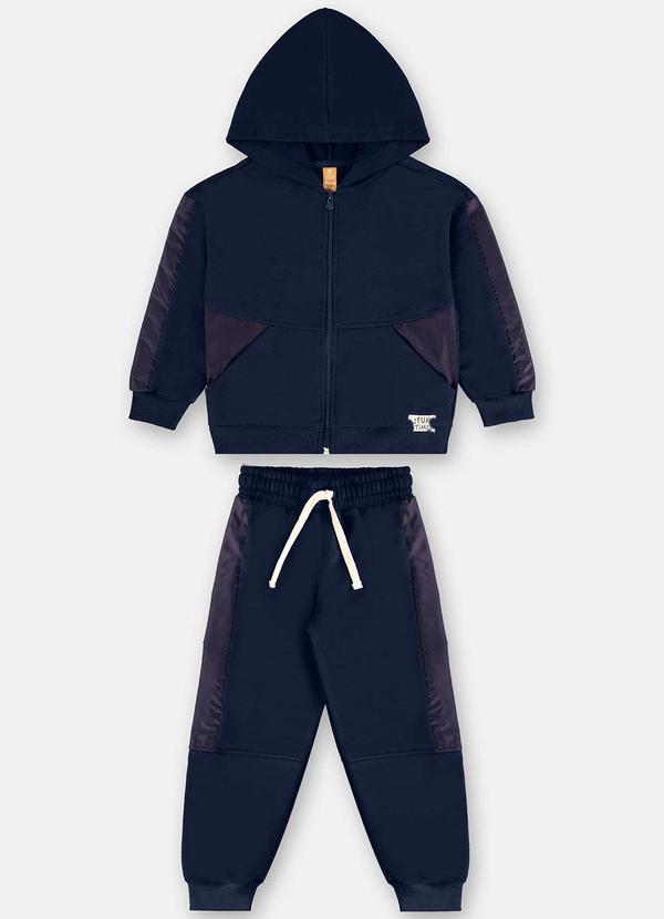 Up Baby - Conjunto Jaqueta e Calça Menino Azul 3