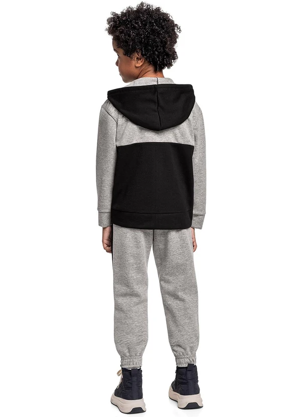 Quimby - Conjunto Jaqueta e Calça Menino Cinza 2