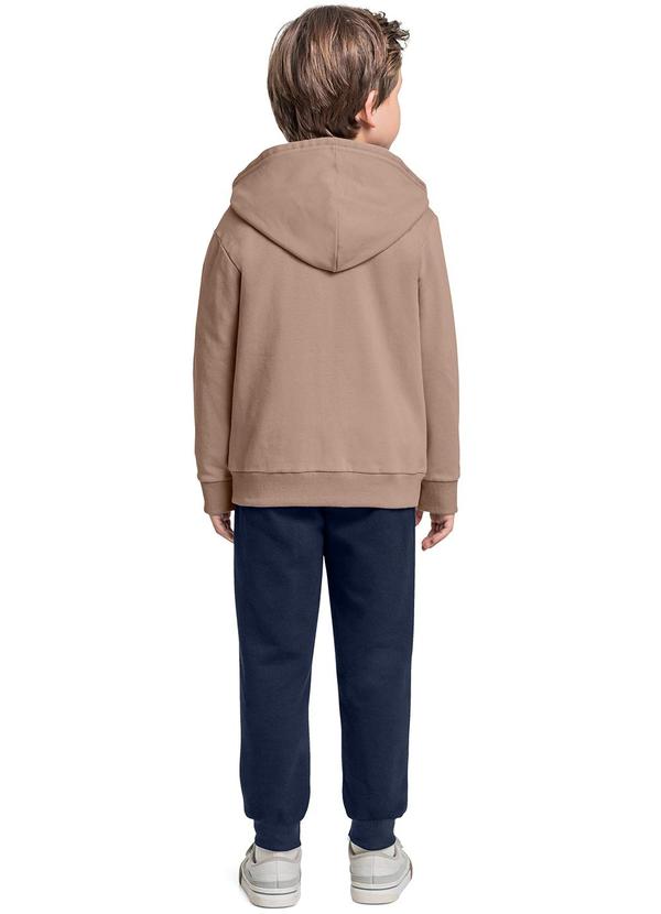 Quimby - Conjunto Jaqueta e Calça Menino Marrom 2