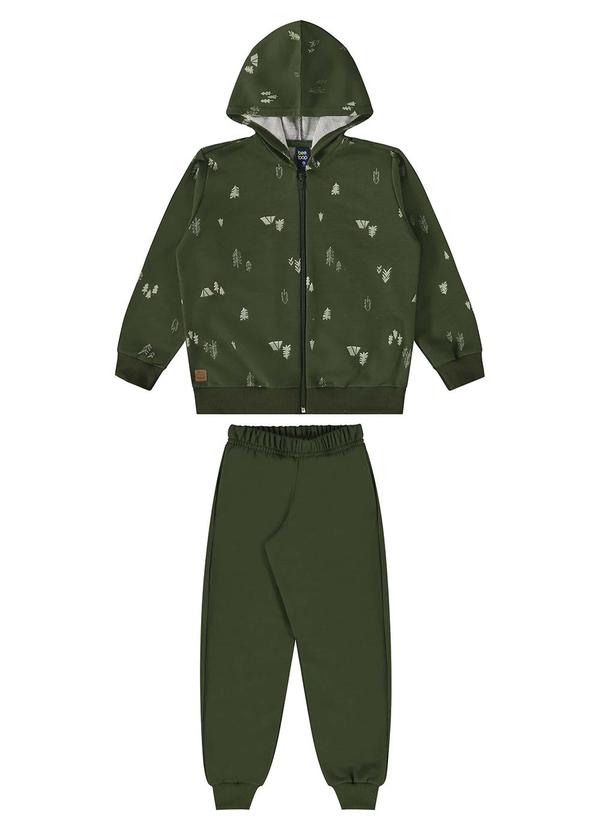 Bee Loop - Conjunto Jaqueta e Calça Menino Verde
