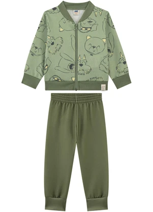 Marlan - Conjunto Jaqueta e Calça Verde - MARLAN
