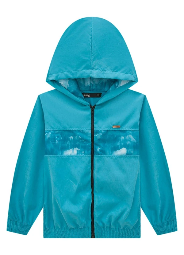 Ioluig - Conjunto Jaqueta Microfibra e Calça Taslon Azul 3