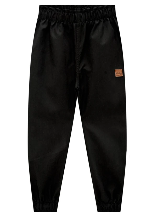 Ioluig - Conjunto Jaqueta Microfibra e Calça Taslon Preto 3