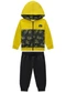 Marlan - Conjunto Jaqueta e Calça em Moletom Vermelho - variação: Amarelo