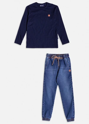 Conjunto Jeans Youccie (Azul) - YOUCCIE