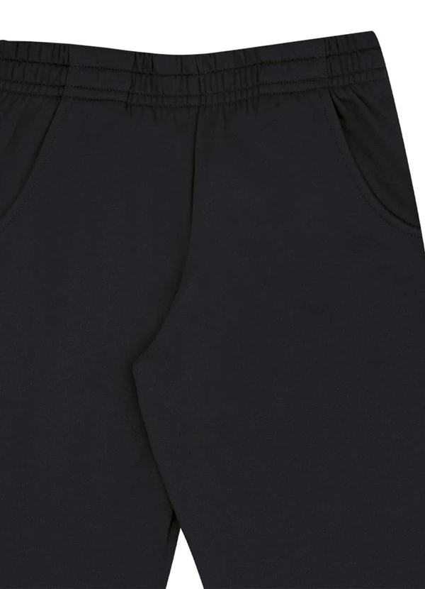 Pulla Bulla - Conjunto Juvenil Menino Moletom Preto 3