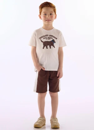 Up Baby - Conjunto Labrador Branco - UP BABY