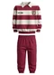 Malwee Kids - Conjunto Listrado com Brasão Azul Marinho - variação: Vermelho
