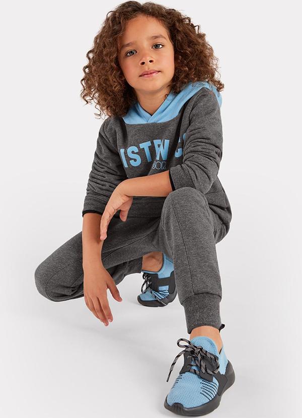 Tigor T Tigre - Conjunto Longo com Capuz Moletom Masculino Infanti