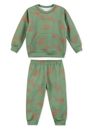 Marisol - Conjunto Longo Infantil Bege - MARISOL