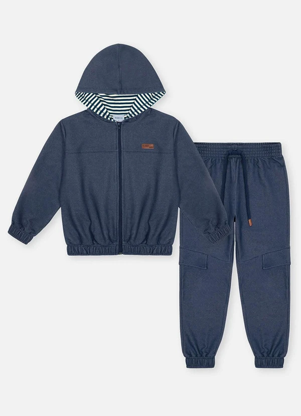 Abrange - Conjunto Longo Infantil Menino Dvtt Azul 3