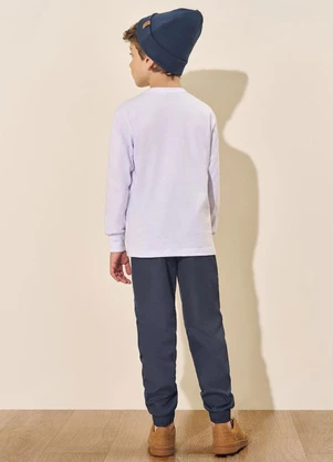 Abrange - Conjunto Longo Infantil Menino Dvtt Branco - ABRANGE