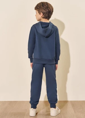 Abrange - Conjunto Longo Infantil Menino Outdoor Azul - ABRANGE