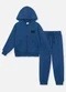 Abrange - Conjunto Longo Infantil Menino Squad Cinza - variação: Azul