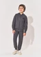 Abrange - Conjunto Longo Infantil Menino Squad Cinza - variação: Cinza