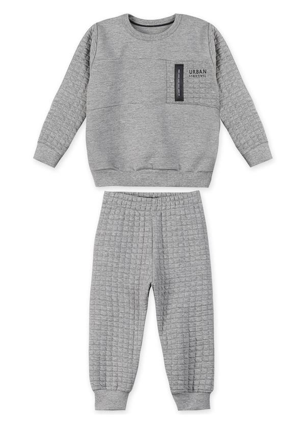 Marisol - Conjunto Longo Infantil Mescla