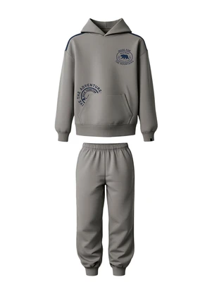 Malwee Kids - Conjunto Made For The Mountains Cinza - MALWEE KIDS
