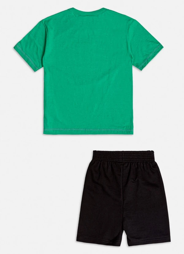 Youccie - Conjunto Manga Curta de Dinossauro Verde 2