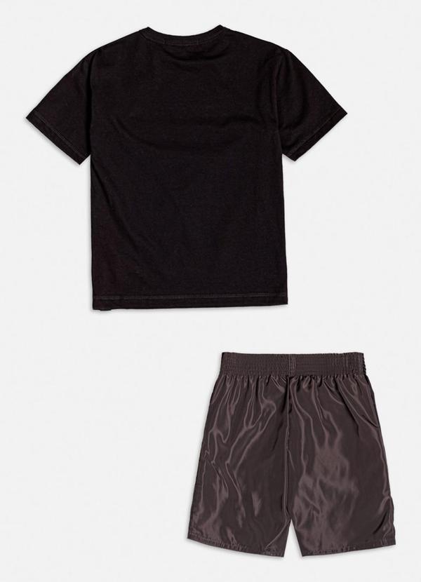 Youccie - Conjunto Manga Curta do Buzz Lightyear Preto 2