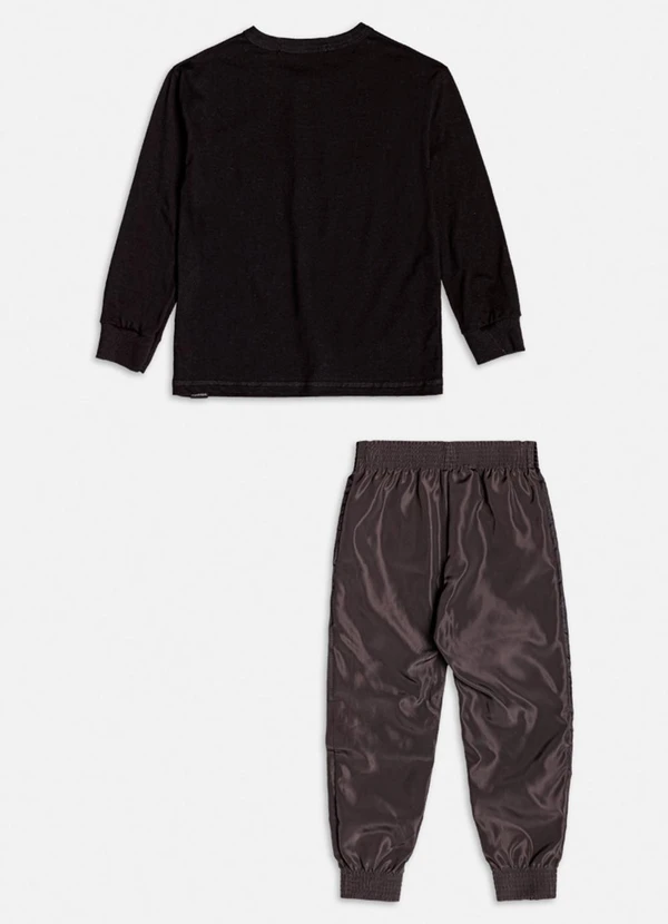 Youccie - Conjunto Manga Longa do Buzz Lightyear Preto 2