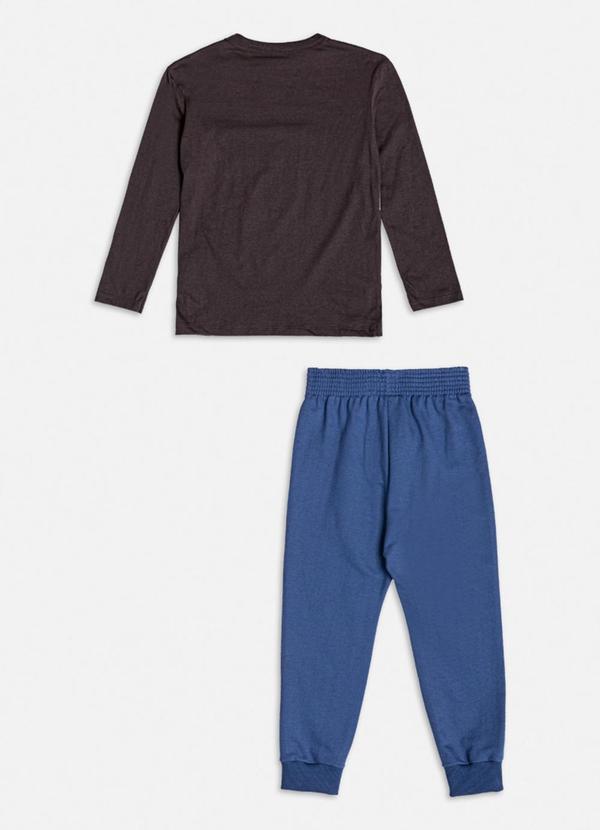 Youccie - Conjunto Manga Longa Monster Crew Grafite 2