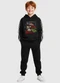 Malwee Kids - Conjunto Marvel® em Moletom Bege - variação: Preto