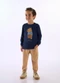 Up Baby - Conjunto Infantil Masculino Capivara Bege - variação:  