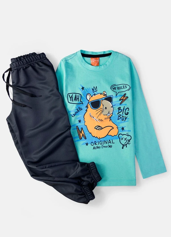 Torrox - Conjunto Masculino Capivara Verde Água 2