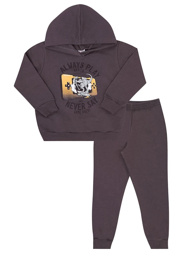 Pulla Bulla - Conjunto Menino Cinza