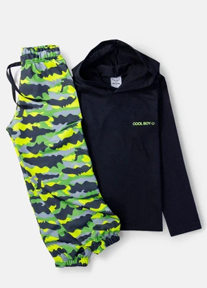 Torrox - Conjunto Masculino Cool Boy Preto - TORROX