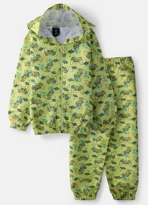 Torrox - Conjunto Masculino Corta Vento Amarelo - TORROX