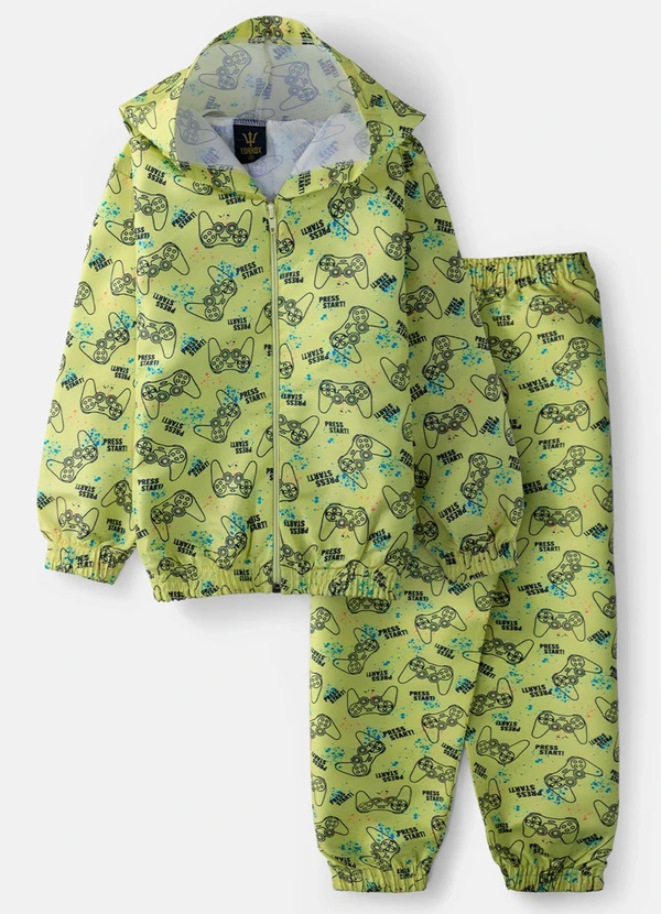 Torrox - Conjunto Masculino Corta Vento Amarelo 1