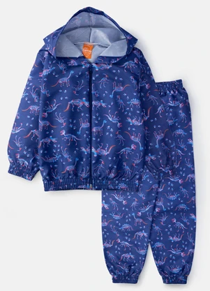 Torrox - Conjunto Masculino Corta Vento Dinos Marinho - TORROX