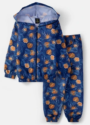 Torrox - Conjunto Masculino Corta Vento Marinho - TORROX