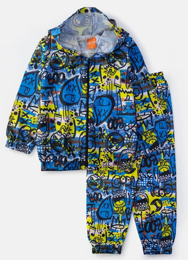 Torrox - Conjunto Masculino Corta Vento Multicolorido 1