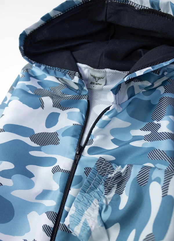 Keki Boys - Conjunto Masculino Corta Vento Petróleo 5