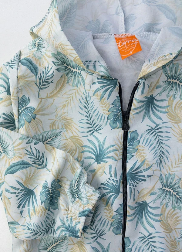 Torrox - Conjunto Masculino Corta Vento Tropical Branco 2