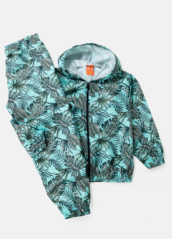 Torrox - Conjunto Masculino Corta Vento Verde Água 2