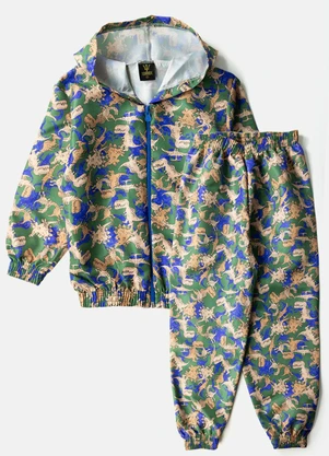 Torrox - Conjunto Masculino Corta Vento Verde - TORROX